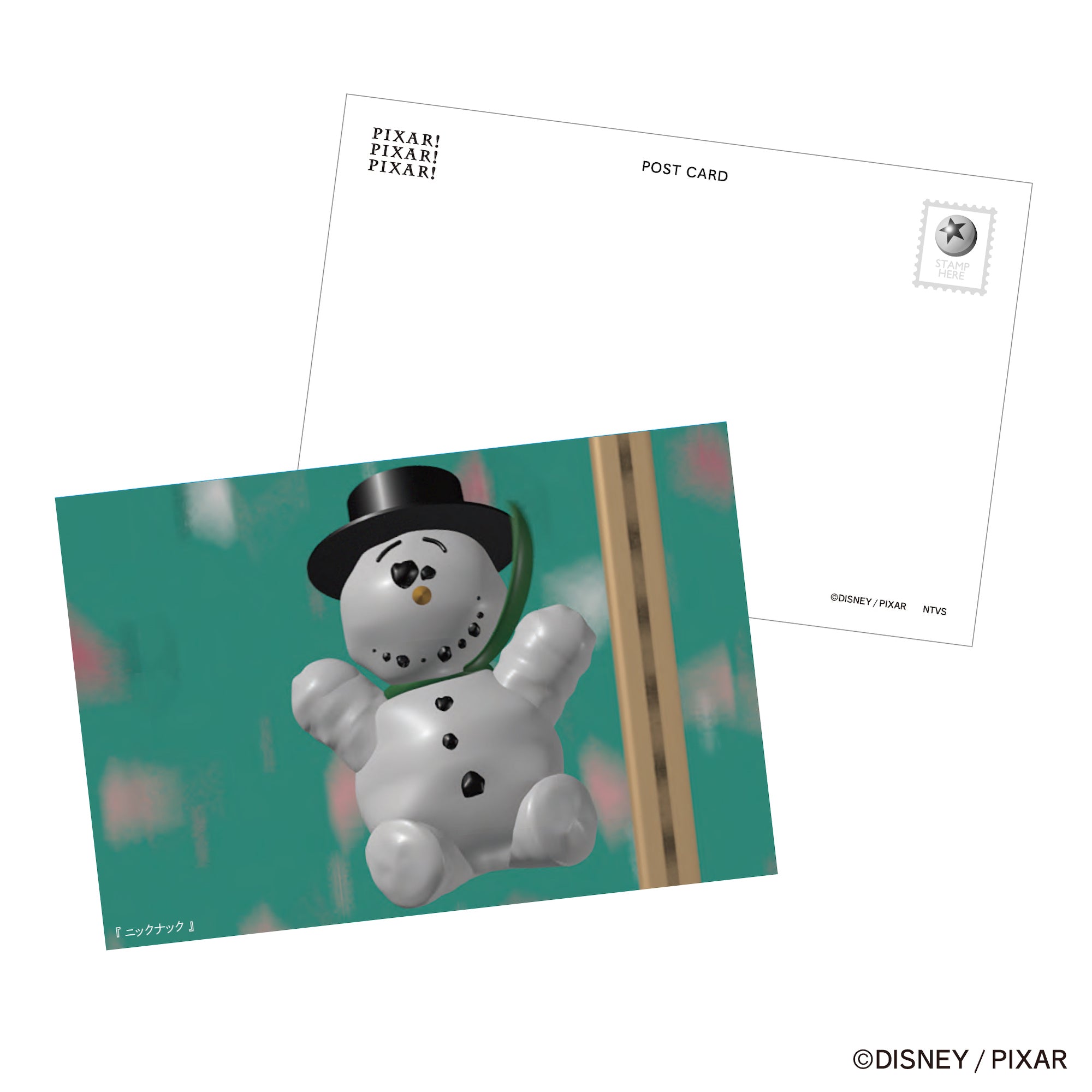 公式通販】【PIXAR!PIXAR!PIXAR!】PIXAR!_S_ポストカード_ニック