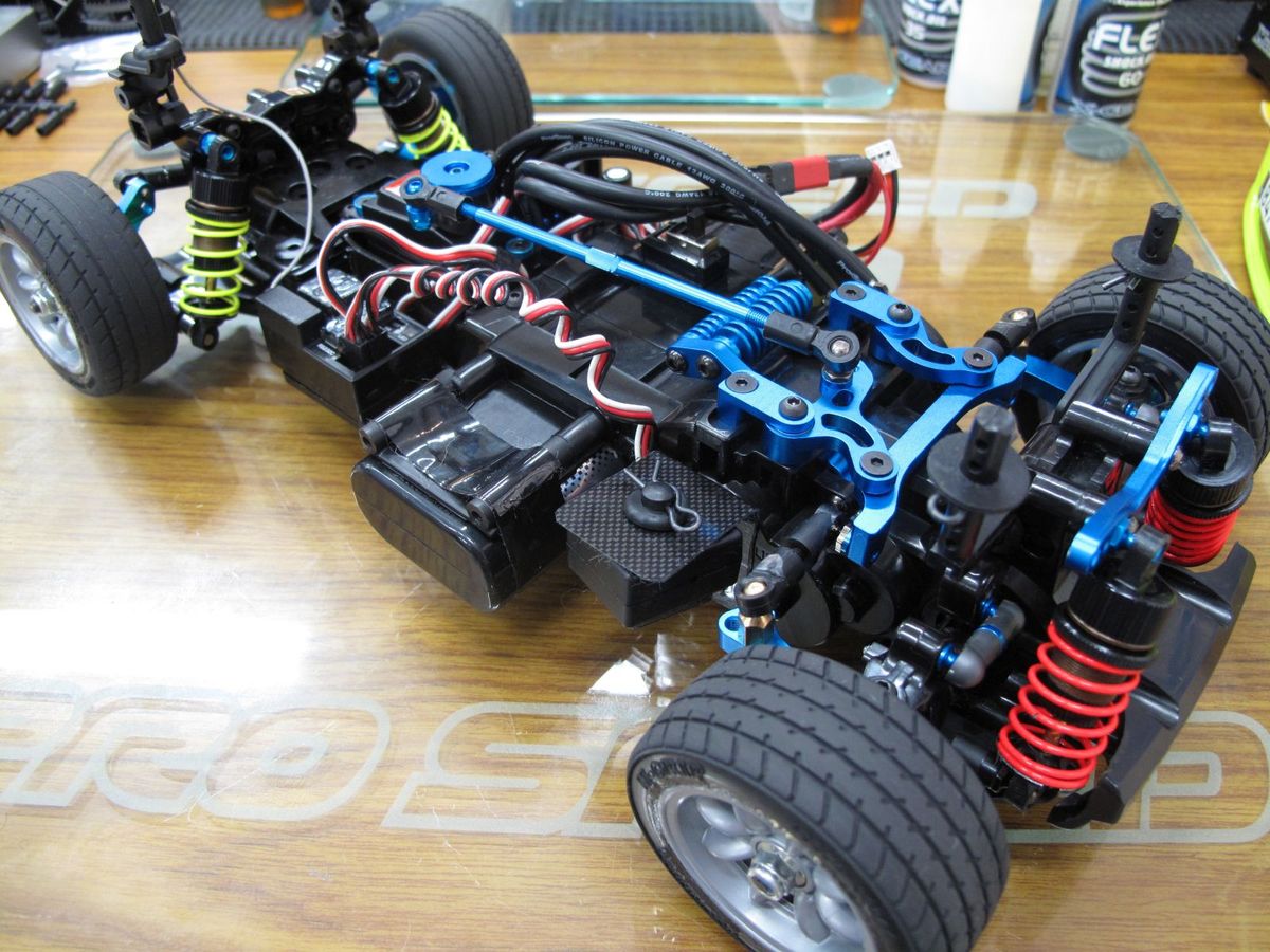 タミヤ フェラーリF430(TA-05シャーシ) ドリラジ(グリップタイヤ