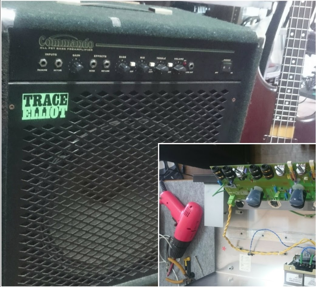 Trace Elliot Commando ベース用アンプ 100w Trace elliot Commando