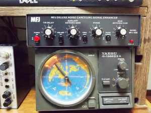 MFJ-1026 ノイズキャンセラー テスト中: アマチュア無線 by JI1ANI