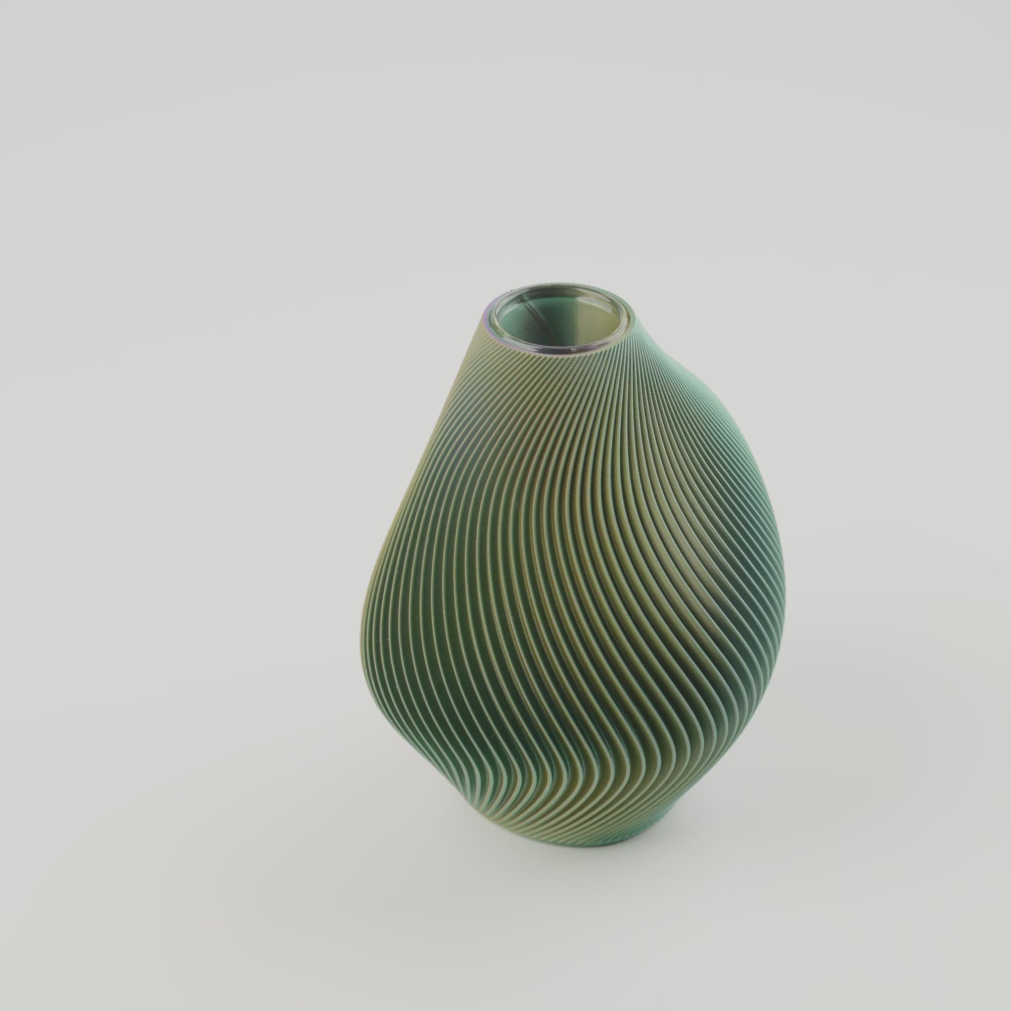 究極の美◾️蔵から見事な流れ落ちる釉薬の美しい完璧な造形の花瓶、壺