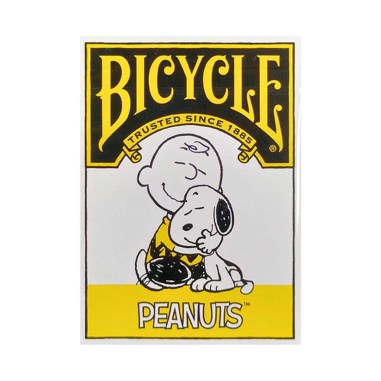 Bicycle Peanuts Yellow Playing Cards – RunIt Decks