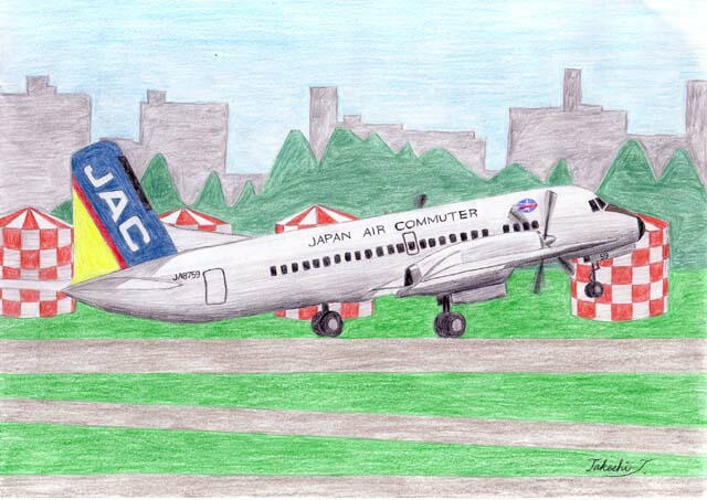JTA JAL 南西航空 日本航空 YS-11 1/100 JTA JAL 南西航空 日本航空 YS