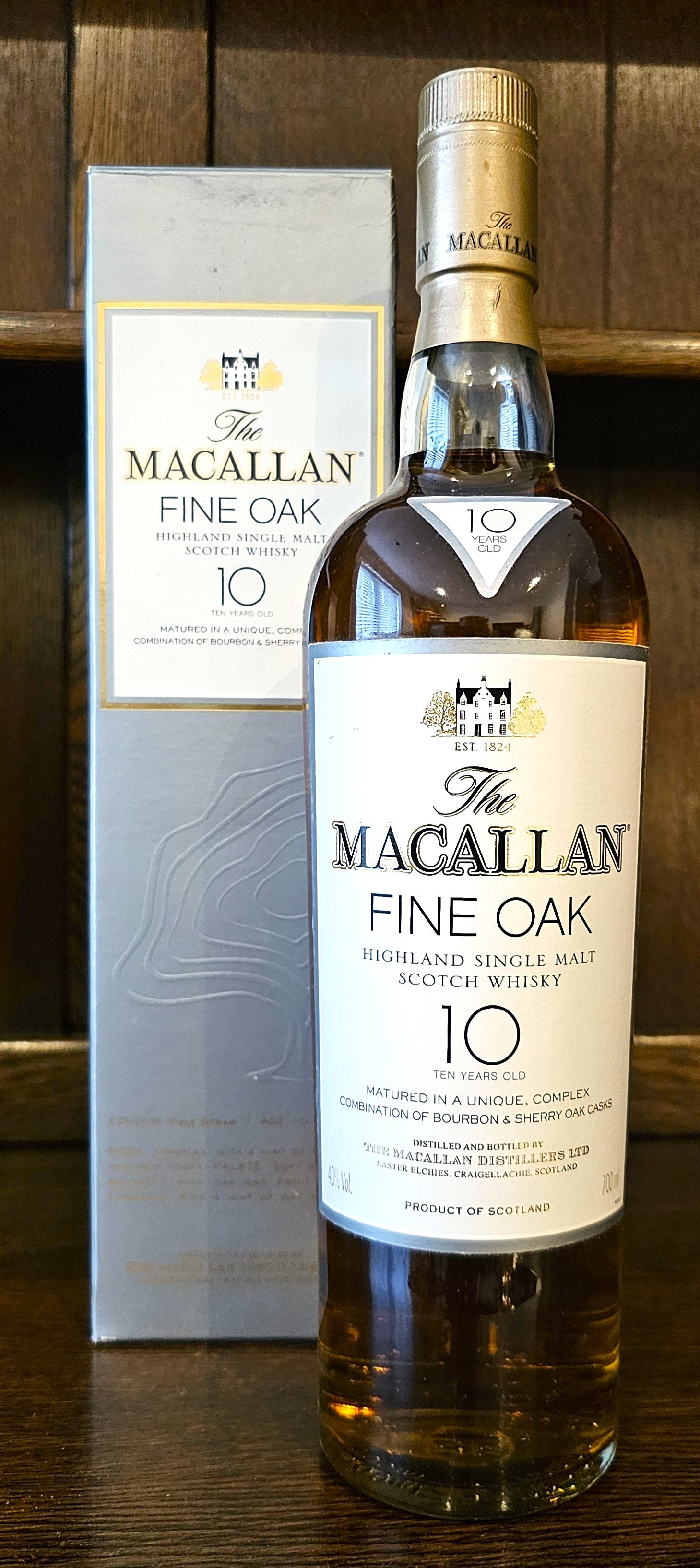 ザ・マッカラン ファインオーク 10年 40度 700ml 1本 MACALLAN