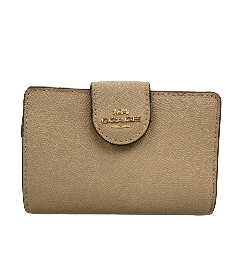 COACH 二つ折り財布 ベージュ 6390 レディース コーチ – Rehello by