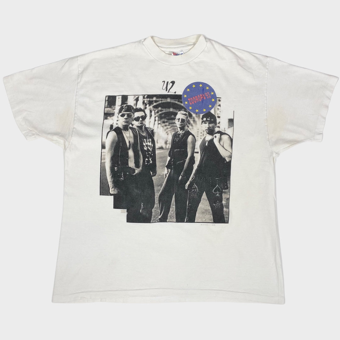 U2 Zooropa Zoo TV Tour T-shirt – Reware Vintage