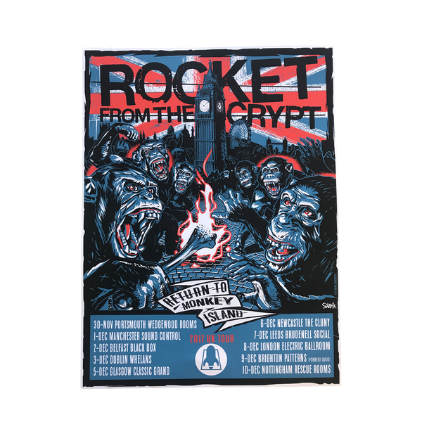 Rancid Rocket From The Crypt ポスター Rancid Rocket From The Crypt