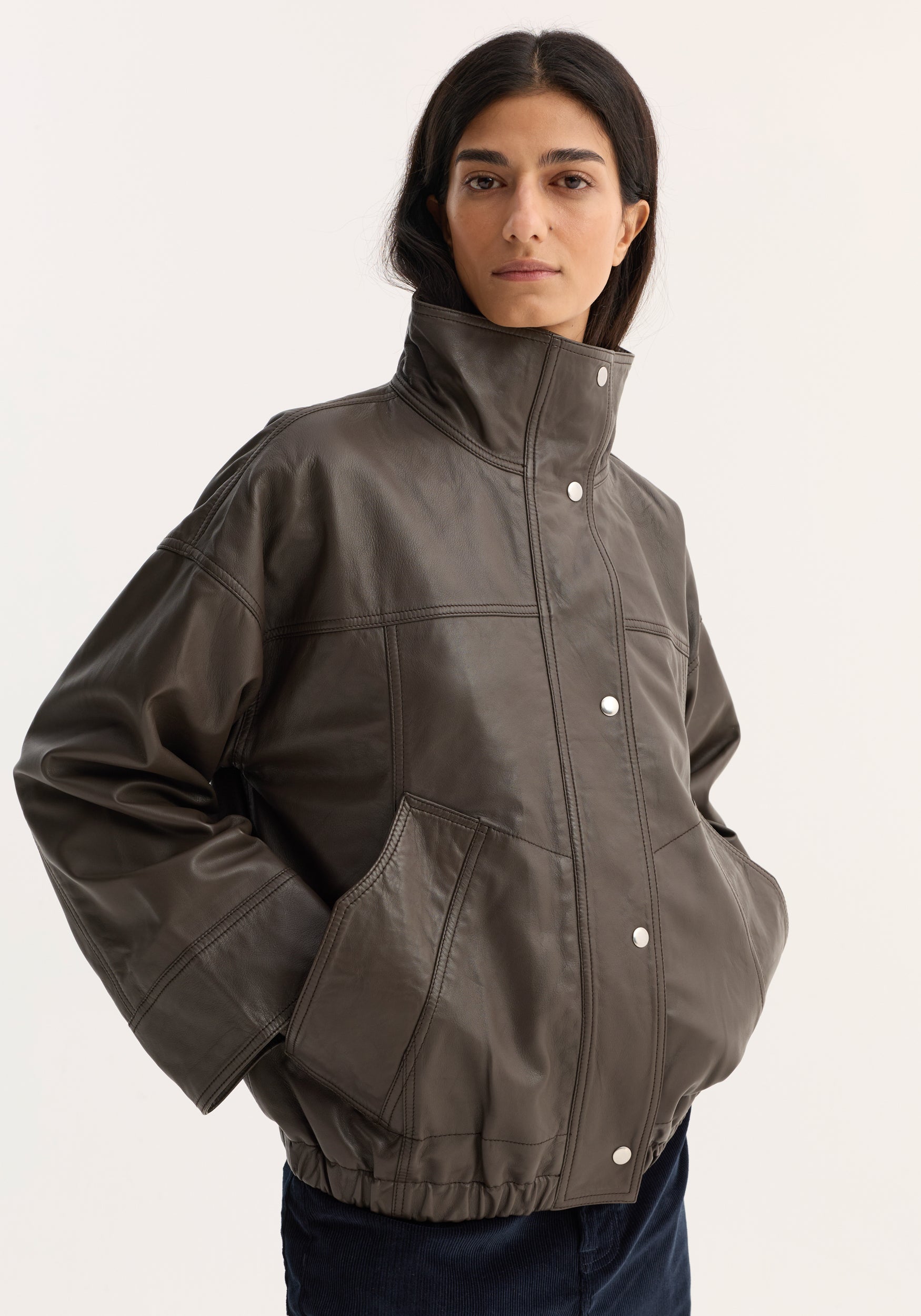 Reinvented leather jacket– Róhe