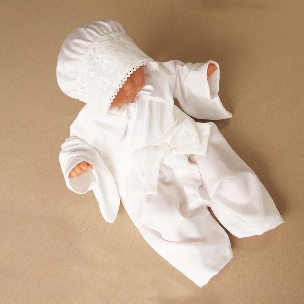 新生児 セレモニー用 女の子用 袴風 デザイン 和風 セレモニー ベビー