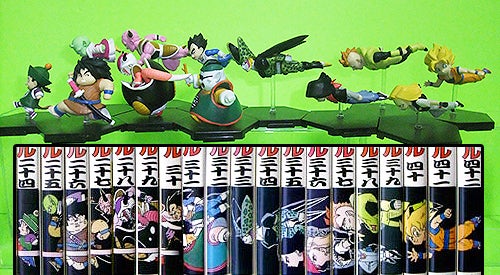 ローソン限定、非売品☆ドラゴンボール 背表紙フィギュア ローソン限定