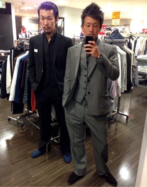 ティノラス新作.極太ツータックパンツ2BS3Pスーツ | GARNIER（ガルニエ