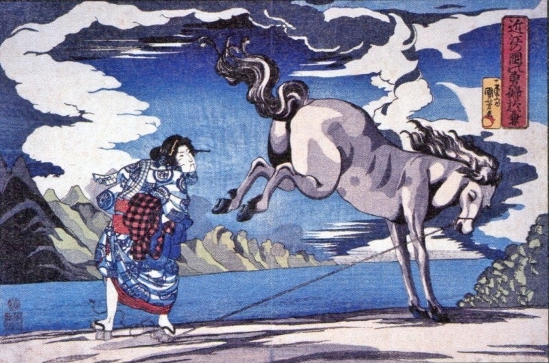 馬のある静物2 馬のある静物2 George on X: