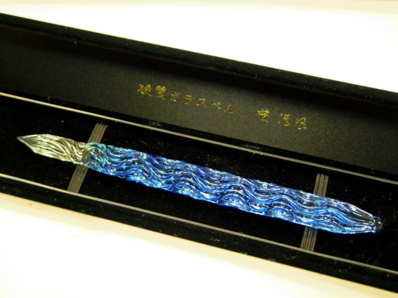 ⭐︎蓮恋⭐︎ 菅清流 ガラスペン 加茂の流れ Sサイズ ⭐︎蓮恋⭐︎様