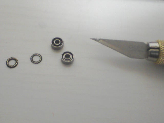 タミヤミニ四駆旧620ベアリング脱脂品 蓋なし タミヤ ミニ四駆 620