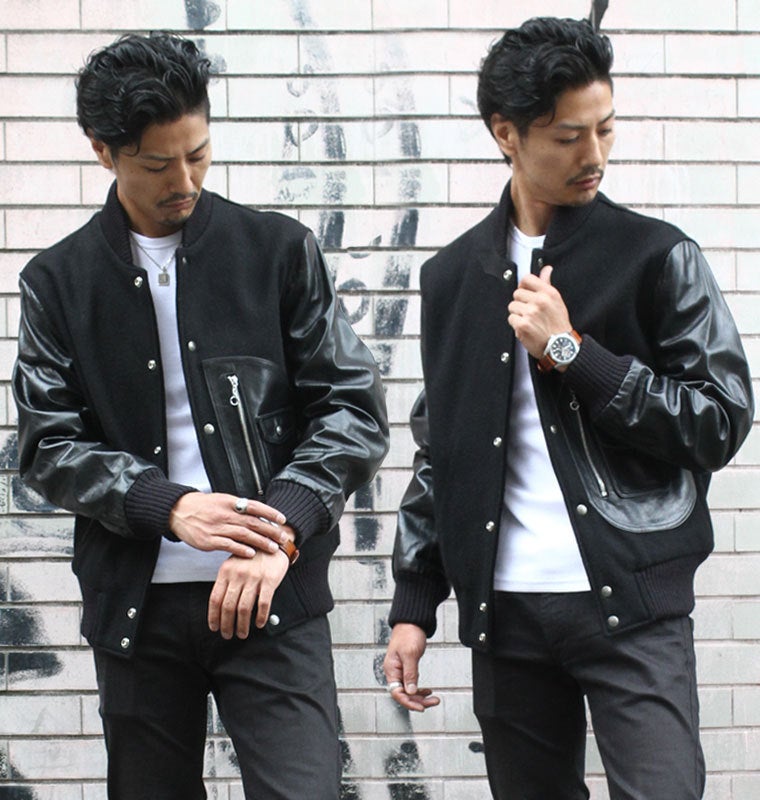 スタジャン メンズ アウター スタジアムジャケット ショット SCHOTT