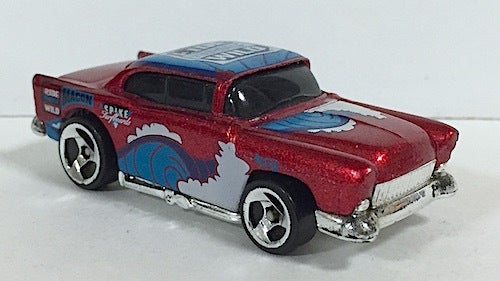 ホットウィール HEAVY CHEVY 主に台紙左、プラスチック左側劣化