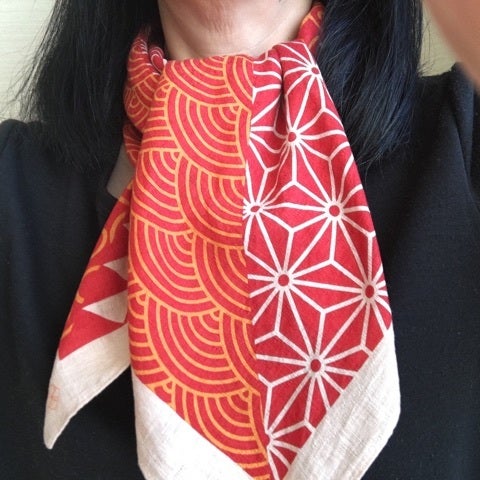 東京オリンピック 1964年地下鉄モチーフ 風呂敷 スカーフ 東京