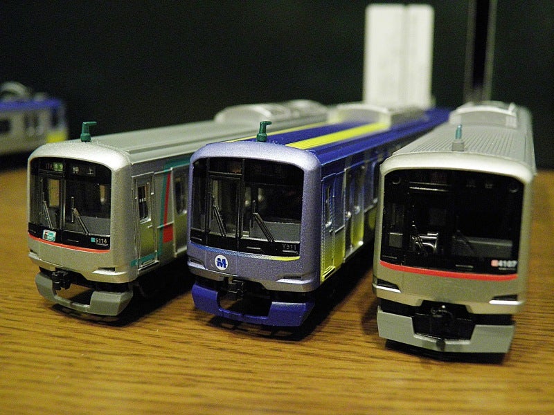 マイクロ東急5000系・横浜高速鉄道Y500系とKATO東急5050系4000番台を