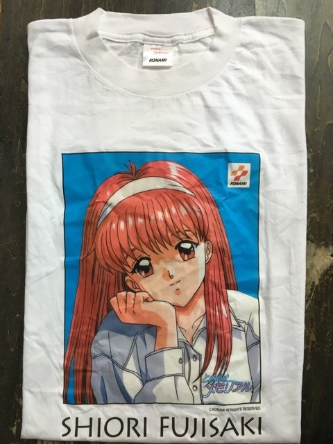 ときめきメモリアル 藤崎詩織 半袖 Tシャツ 白 フリーサイズ | 高円寺