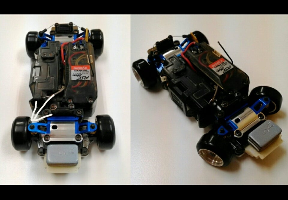 ミニッツ エムズレーシング ソリッドアクスル ケツカキギア L 1.6