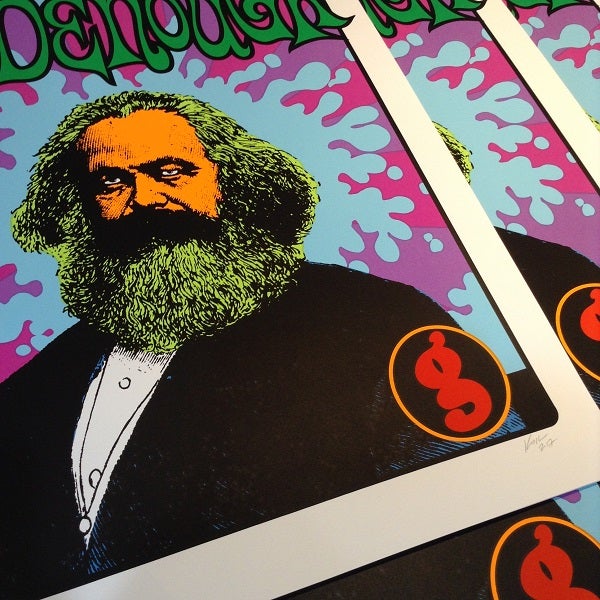 KOZIK the Clarke nova シルクスクリーンポスター ◭☽＿Clarke Nova