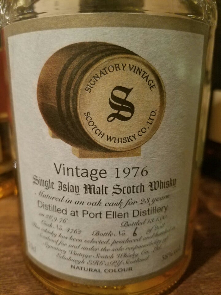 ポートエレン シグナトリービンテージ 23年 221.ポートエレン 1976 23
