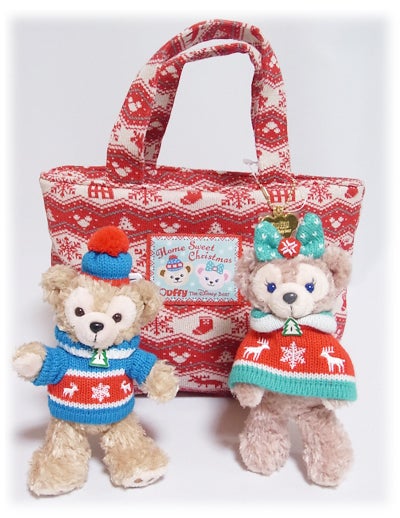Duffy（ダッフィー）のクリスマス」2011 グッズ（1）ぬいぐるみバッジ
