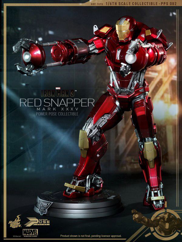 HOTTOYS PPS アイアンマンMK-35 レッドスナッパー 予約開始