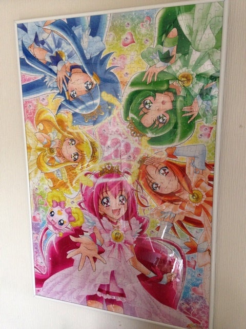 廃盤ジグソーパズルスマイルプリキュア笑顔に向かって500Lピース50×75新品