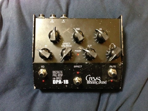 Crews Maniac Sound DPA-1B | ササクレはツメキリで切りましょう。