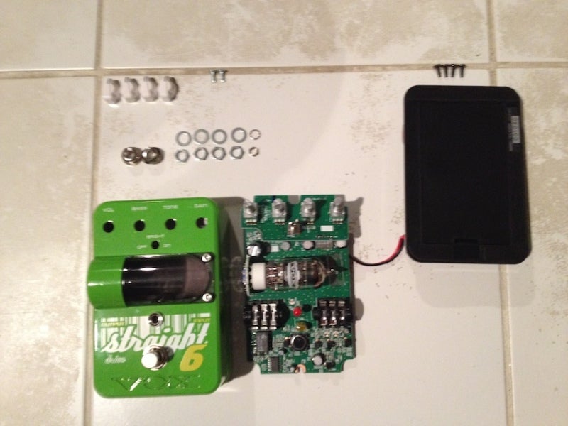 VOX FLAT4 Boost & Straight6 Driveの真空管交換 | ALL YOU NEED IS RED.