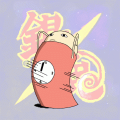 銀魂 目覚まし時計 ジャスタウェイ