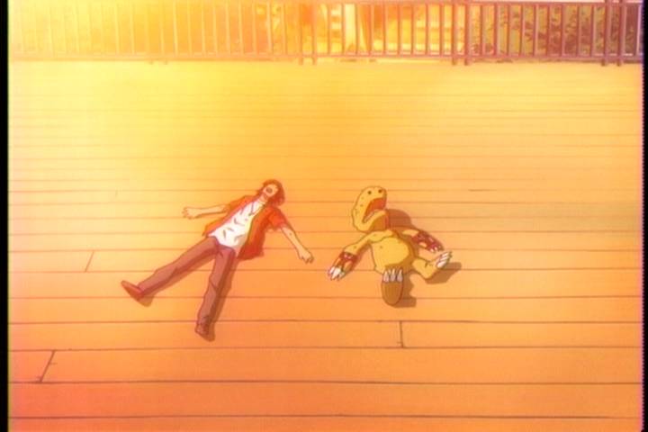 デジモンセイバーズ アグモン ジオグレイモン 俺が大だ!コカトリモン