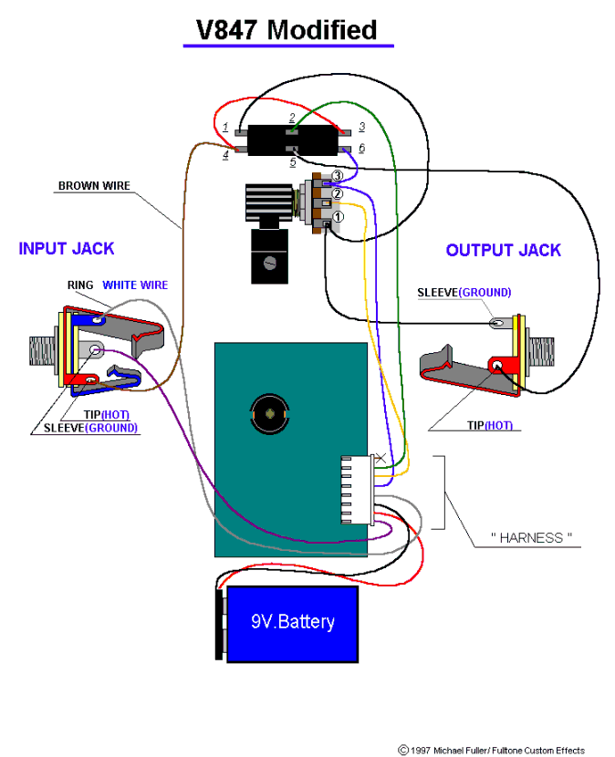 V847 VOX WAH WAH USA製 true bypass改造 V847 VOX WAH WAH USA製 true