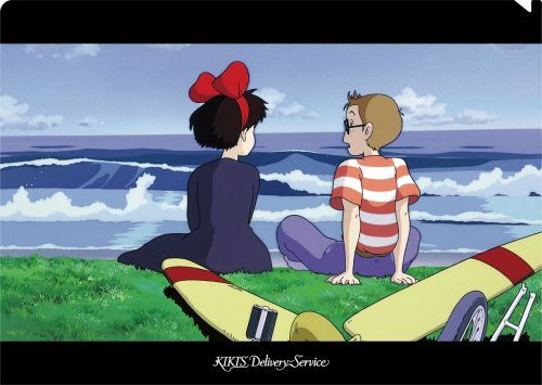 CDJapan : Kiki's Delivery Service A4 Clear Folder / Seaside Kiki