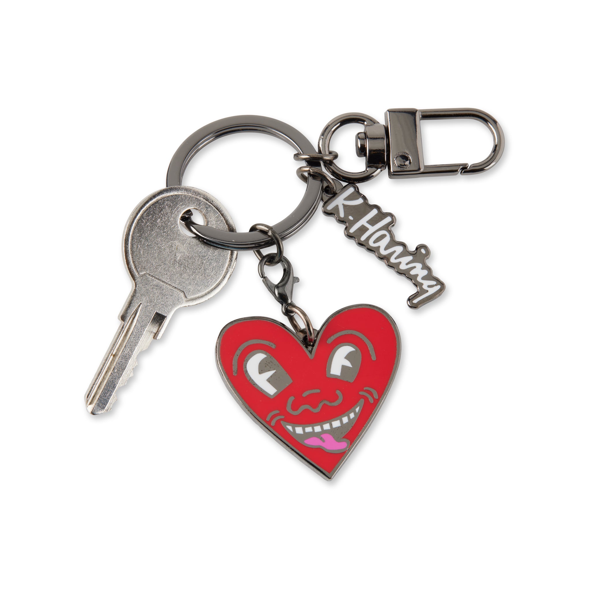 Keith Haring Keyring - Heart – MoMA Design Store