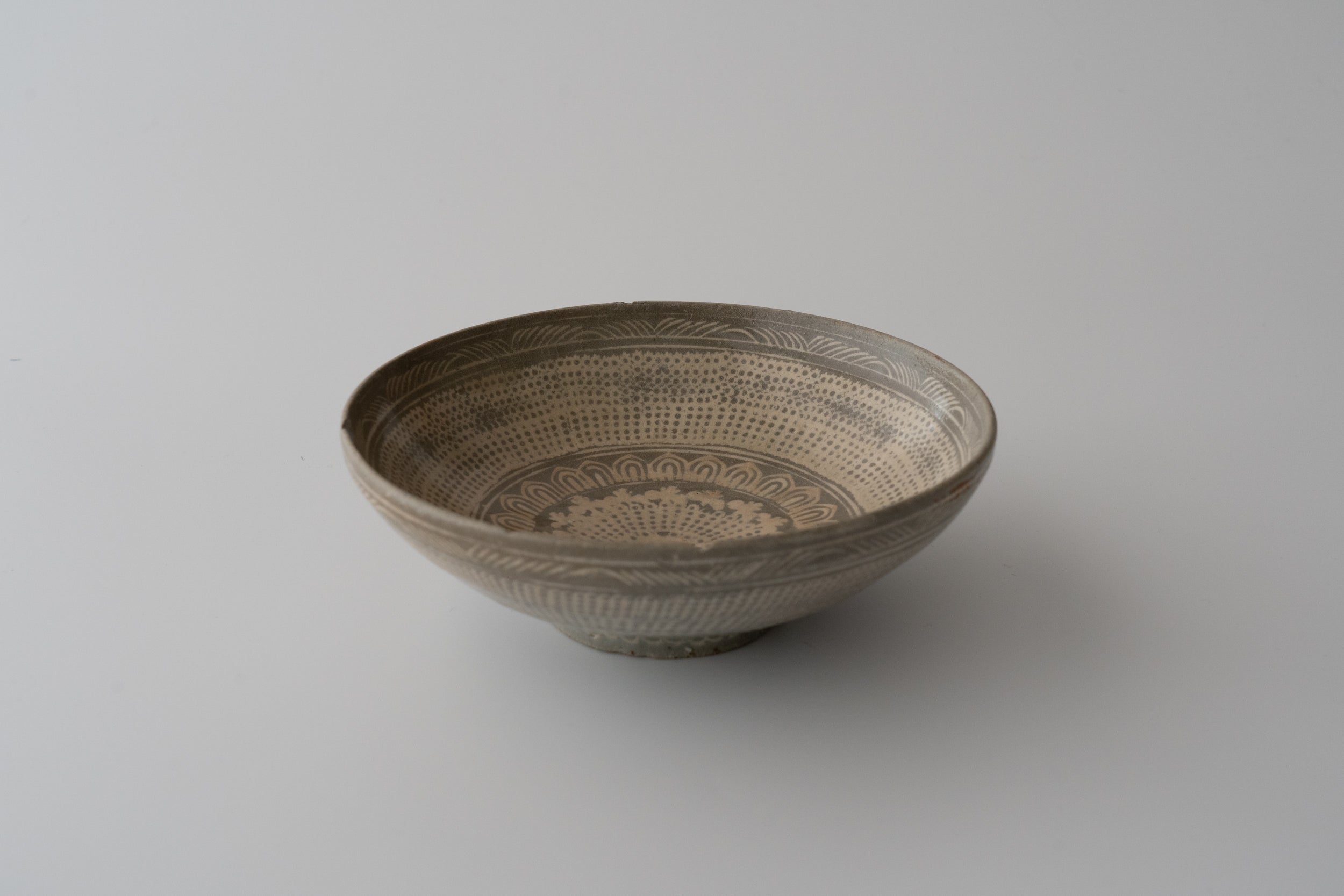 李朝 茶碗 茶道具 骨董 古玩 古美術 時代物 径14.3cm 李朝 茶碗 茶道具