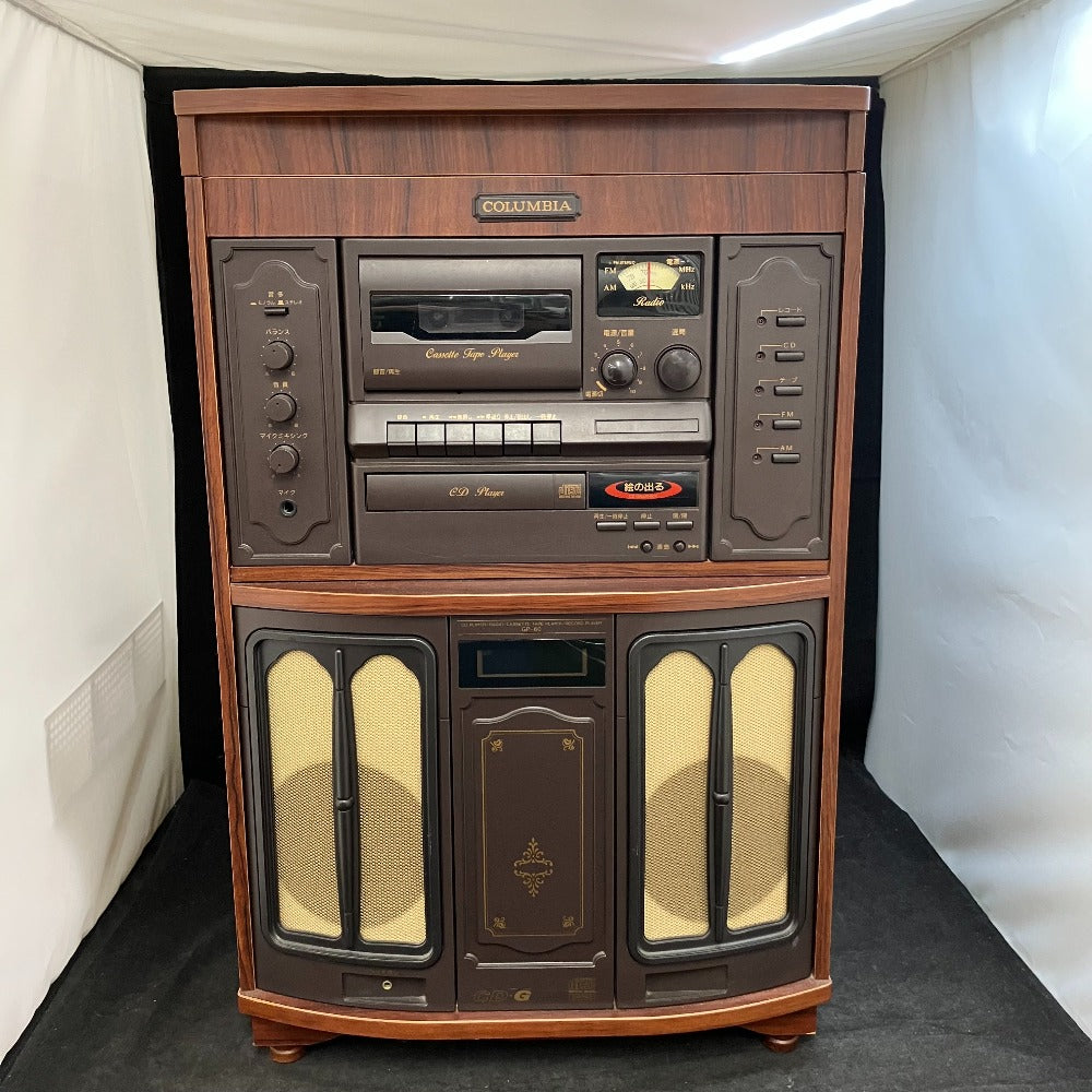 ☆COLUMBIAコロムビア/マルチレコードプレーヤー /GP-18/希少 【公式通販】