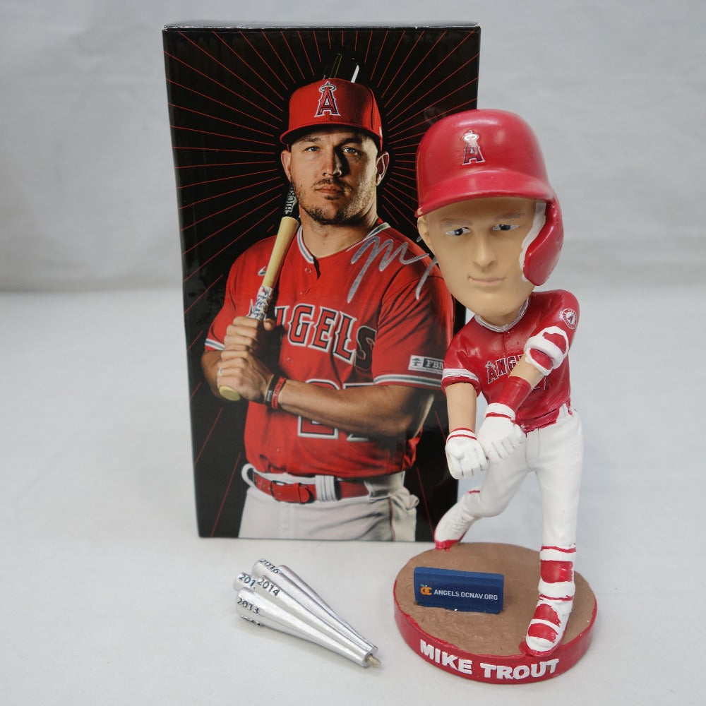 エンジェルス マイクトラウト選手 ボブルヘッド（首振り人形） 大谷