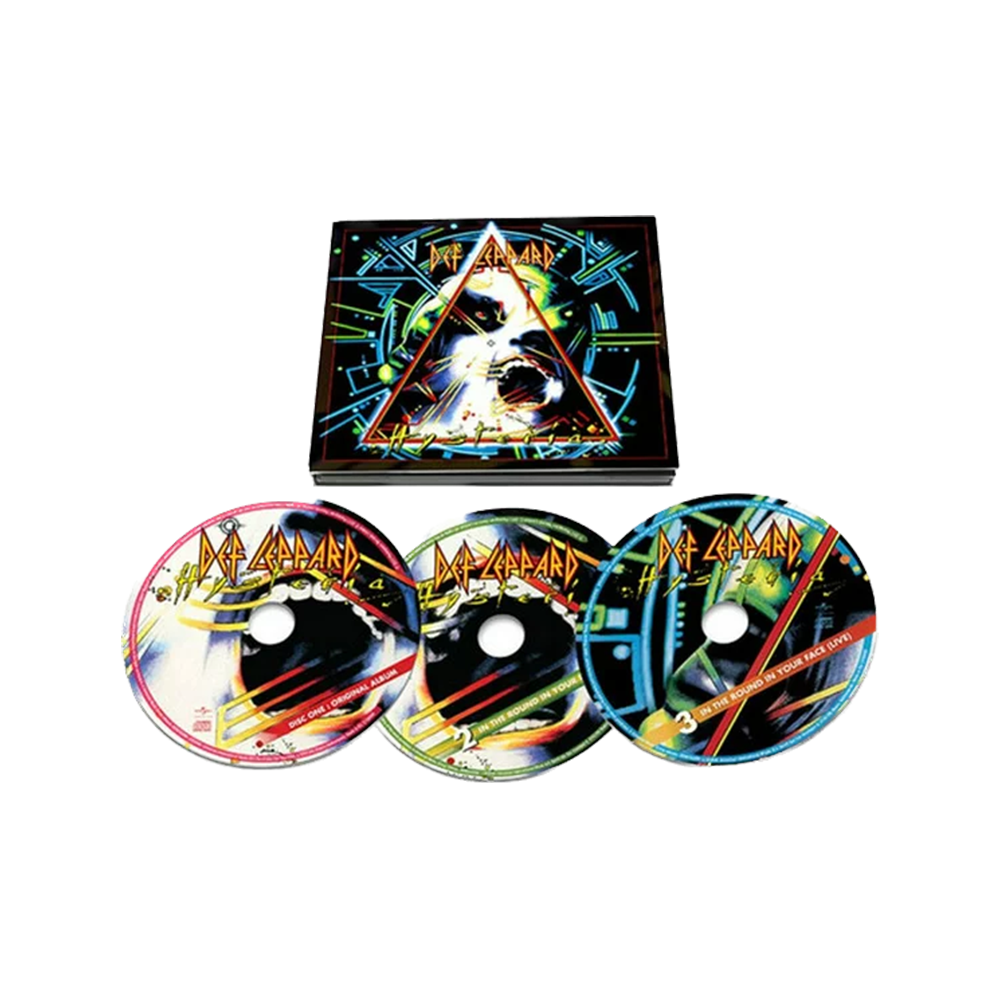 Hysteria: 30th Anniversary 3CD - Def Leppard Official Store