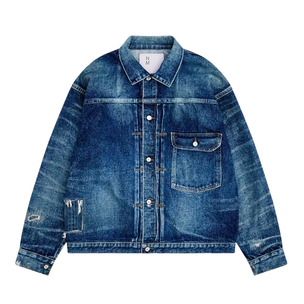 S アイジュンヤワタナベマン New Manual Wネームデニムジャケット