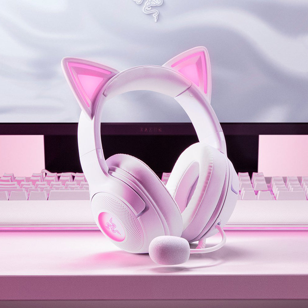 Razer Kraken Kitty V2 BT ネコミミ ワイヤレスゲーミング ヘッド