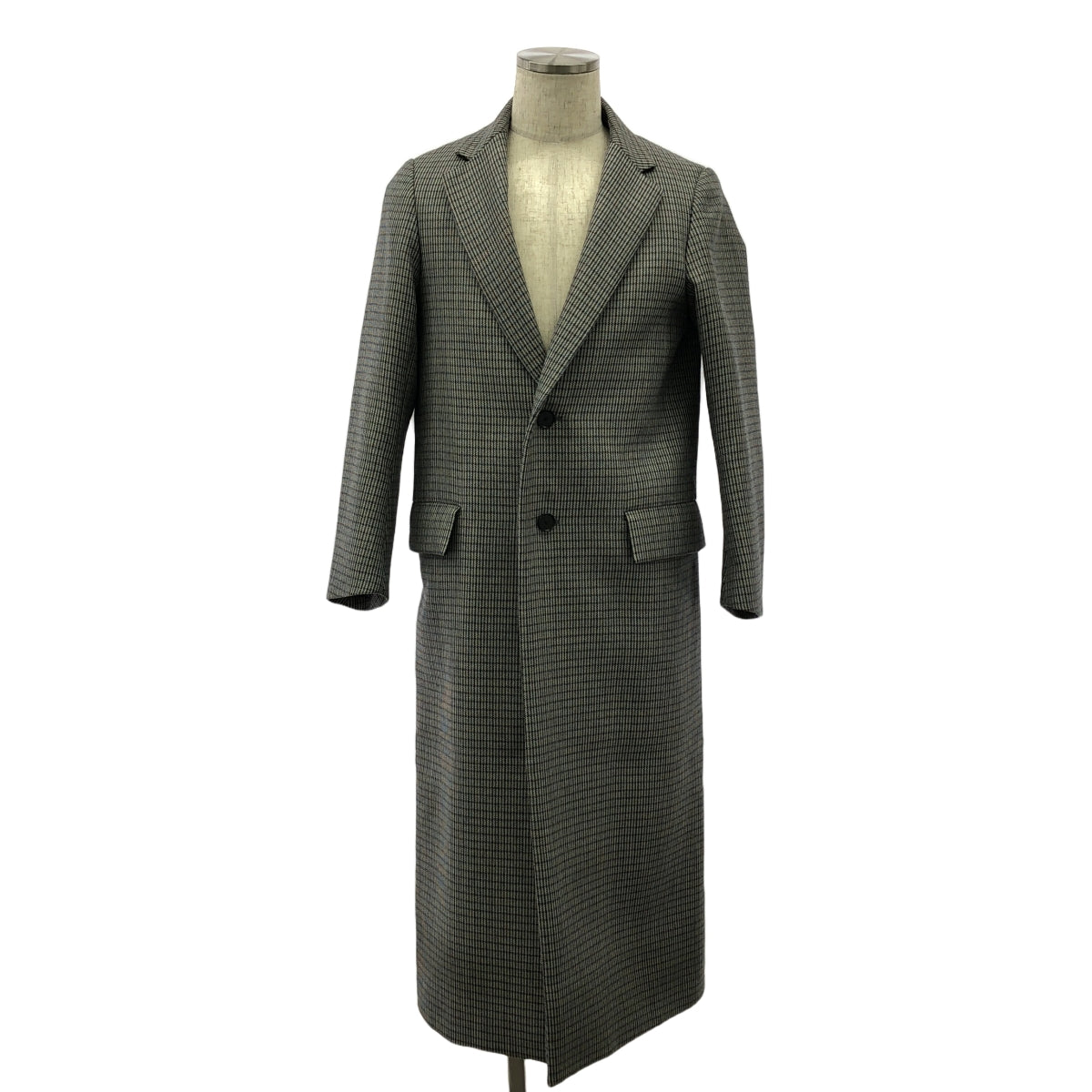 AURALEE / オーラリー | 2019AW | DOUBLE FACE CHECK CHESTERFIELD