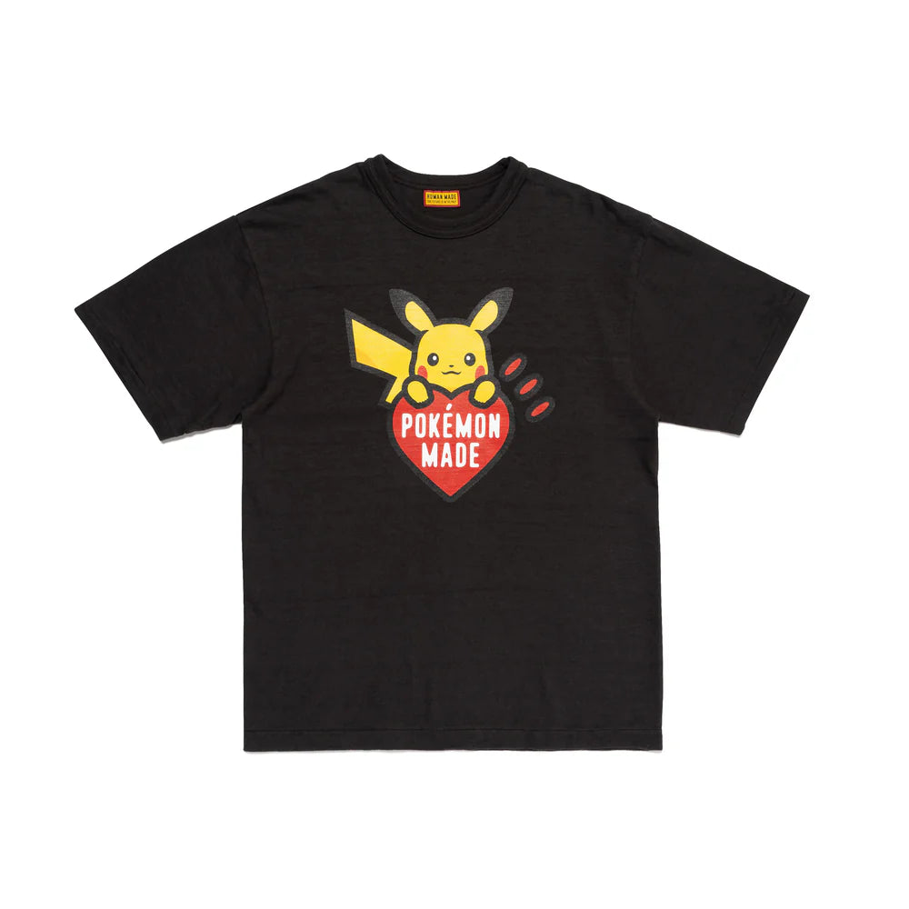 Human Made x Pokemon Made Graphic T-Shirt Pikachu - Black – SoleSavy