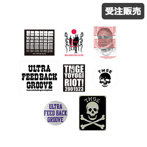 受注販売】THEE MICHELLE GUN ELEPHANT / TMGEステッカーセットB（Re