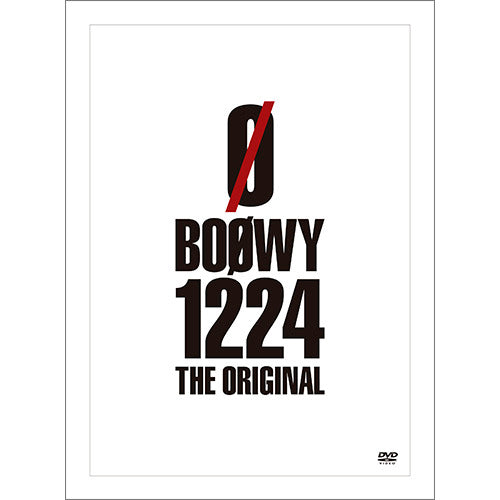 BOØWY / 1224 -THE ORIGINAL-【DVD】 – UNIVERSAL MUSIC STORE