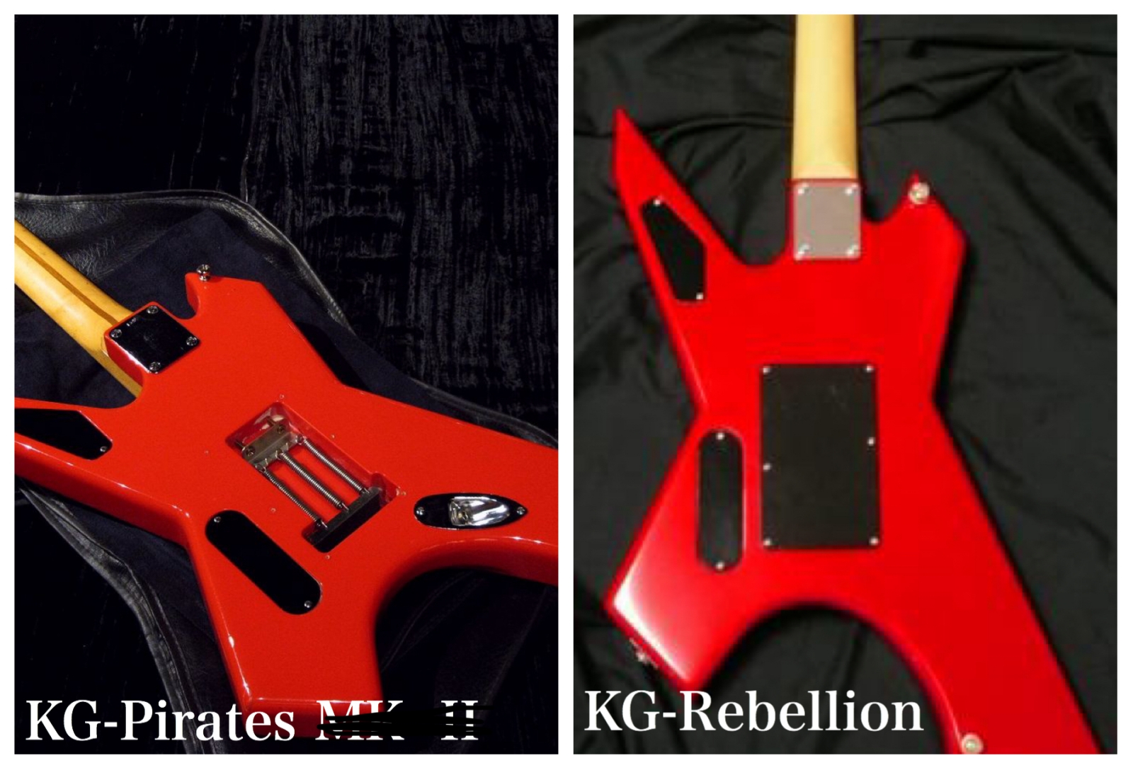 ギター killer Rebellion ESP Killer Guitars Rebellion Red Loudness