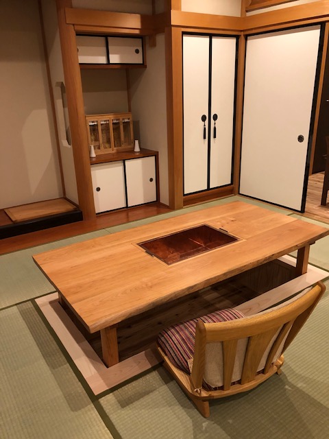 レトロ⭐️無垢材天然木高級囲炉裏いろりセット⭐️ いろり - 焼肉店