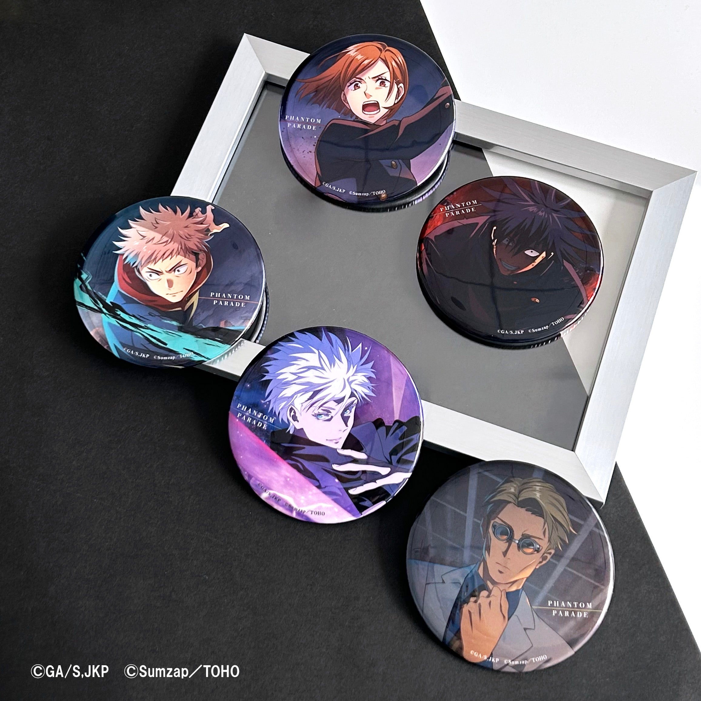 呪術廻戦 ファントムパレード メタル缶バッジ – Sumzap Store