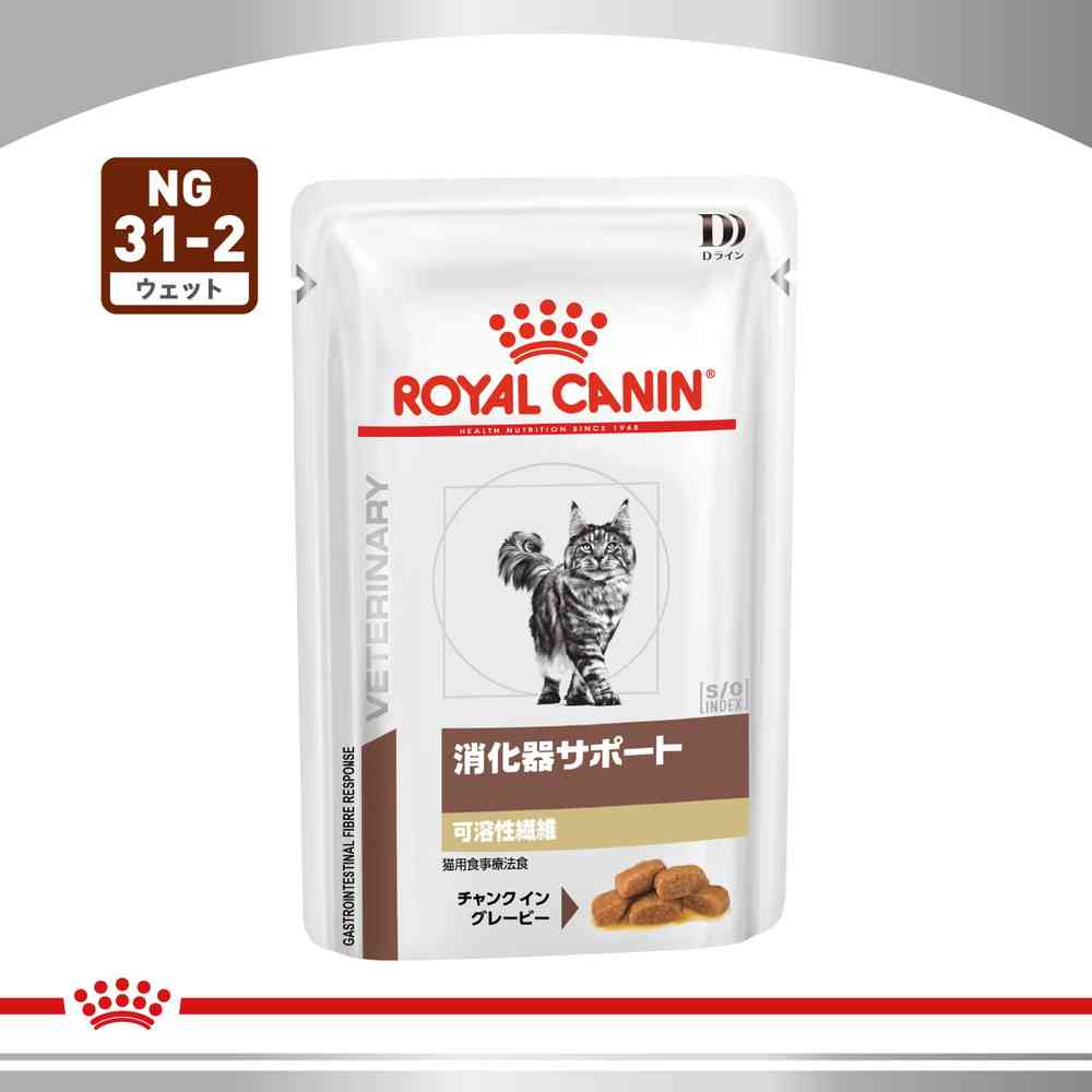 猫用 消化器サポート 可溶性繊維 85gx12x2